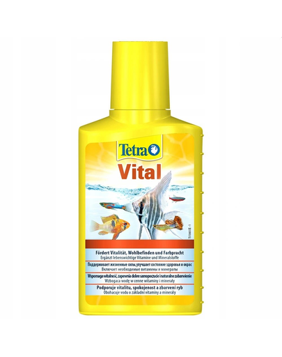 Tetra tetravital 500 ml agent vitaminic pentru pesti si plante din acvarii