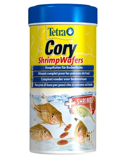 TETRA Cory Shrimp Wafers Hrana optima pentru pestii Corydoras 250 ml Fera