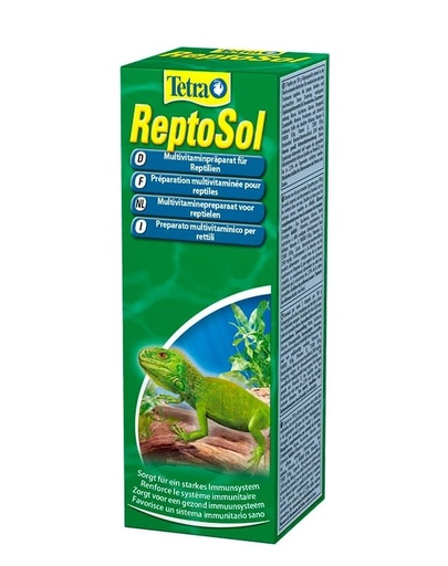 TETRA ReptoSol supliment cu vitamine pentru toate speciile de reptile, 50 ml