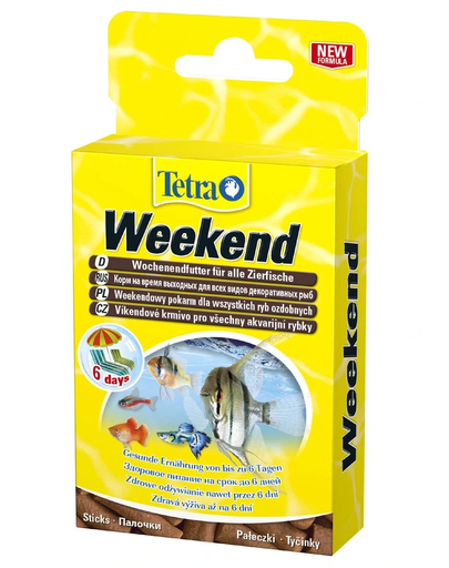 TETRA TetraMin Weekend 10 buc. provizii hrana tip stick pentru pesti buc