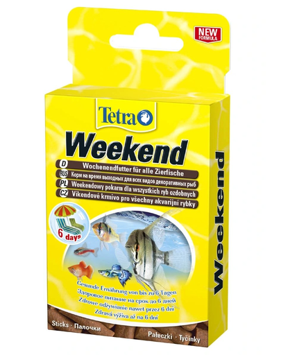 TETRA TetraMin Weekend 10 Buc. Provizii Hrana Tip Stick Pentru Pesti