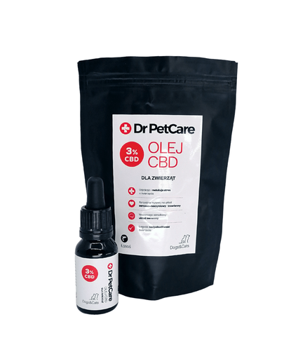 Dr petcare supliment pentru animale din ulei cbd 3%, gust de somon 15 ml