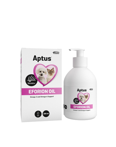 APTUS Eforion 200 ml ulei pentru caini si pisici, cu Omega 3 si 6 APTUS