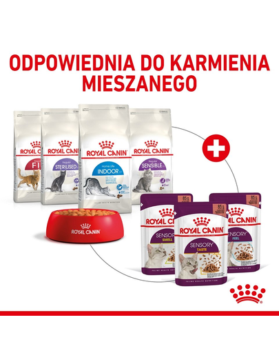 ROYAL CANIN Sensory Smell Gravy hrana umeda pentru pisici, in sos 12 x 85 g