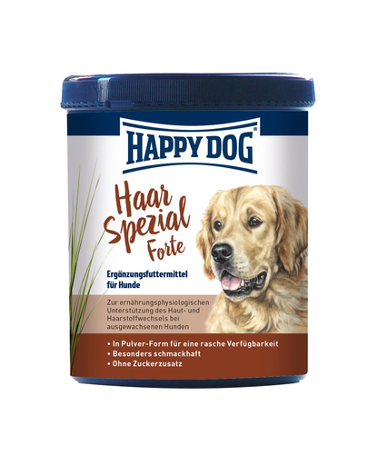 HAPPY DOG Haar Spezial Supliment pentru intretinerea blanii/pielii cainilor 700 g Fera