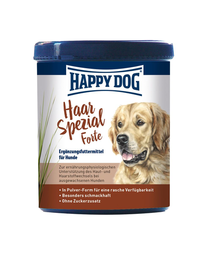 HAPPY DOG Haar spezial supliment caini pentru blana/piele 200 g Fera
