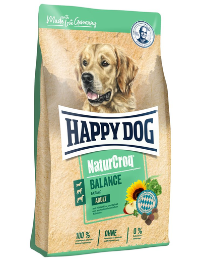 HAPPY DOG NaturCroq Balance Hrana Uscata Pentru Caini Adulti, Cu Pui 15 Kg