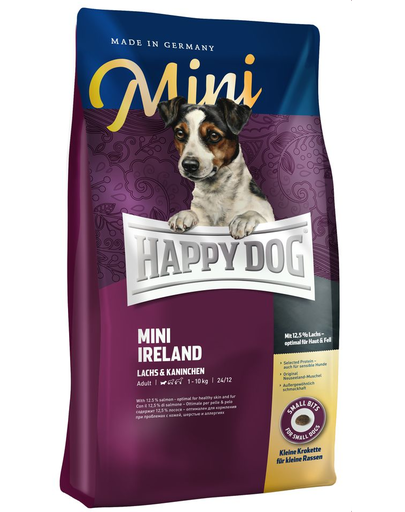 HAPPY DOG Mini Ireland Hrana Uscata Caini Adulti Cu Alergii Talie Mica 8 Kg