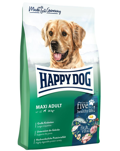 HAPPY DOG Supreme Fit&Vital Maxi Adult hrana uscata caini adulti de talie mare 14 kg fera.ro imagine 2022