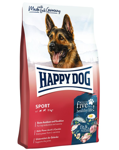 HAPPY DOG Supreme Fit & Vital Sport, hrana completa pentru caini adulti, 1 kg Adulti