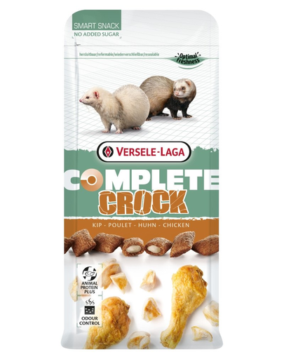 VERSELE-LAGA Crock Complete Chicken Recompense pentru dihori, cu pui 50 g Chicken imagine 2022