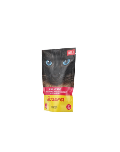 JOSERA Filet hrana umeda pentru pisici, cu vita si pui 16 x 70 g fera.ro imagine 2022