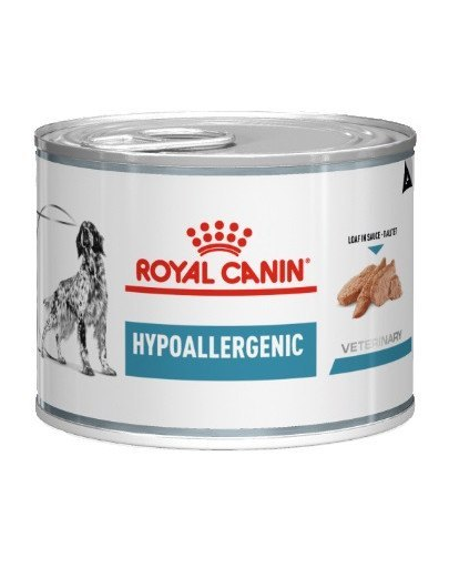 ROYAL CANIN Dog Hypoallergenic 12 x 200 g hrană umedă pentru câini adulți cu reacții adverse la alimente