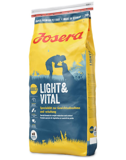 JOSERA Light & Vital hrana uscata caini adulti supraponderali 15 kg 4pet.ro