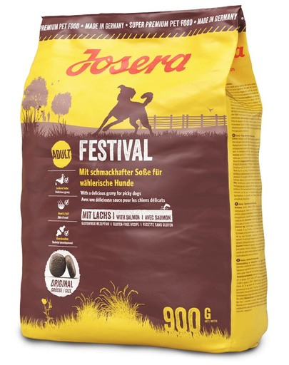 JOSERA Dog Festival hrana uscata pentru caini pretentiosi 5 x 900 g 900 imagine 2022