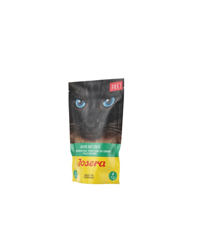 JOSERA Filet hrana umeda pentru pisici adulte, pui cu rata 16 x 70 g
