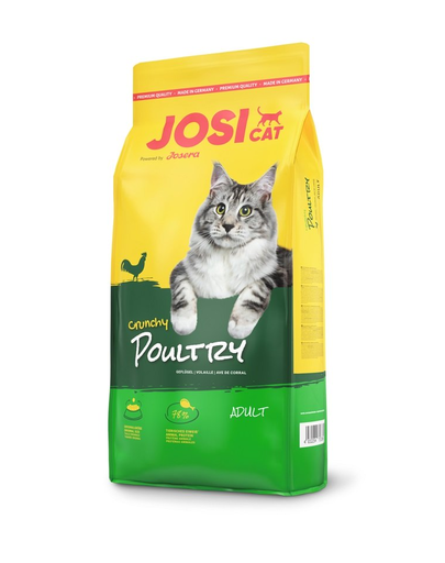 JOSERA JosiCat Crunchy Poultry Hrana Uscata Pisici Adulte, Cu Pasare 18 Kg