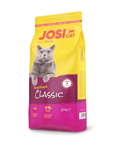 JOSERA JosiCat Classic Hrana Uscata Pentru Pisici Sterilizate 10 Kg