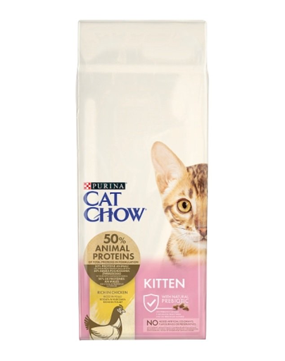 PURINA Cat Chow Kitten hrana uscata pentru pisoi si pisici gestante sau care alapteaza 15 kg