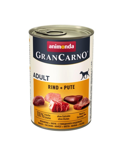 ANIMONDA Grancarno 400 g vită / curcan