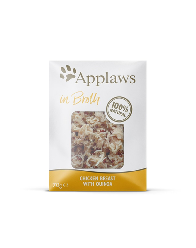 APPLAWS Pouch hrana umeda pisici, piept de pui cu quinoa in bulion 70 g Applaws