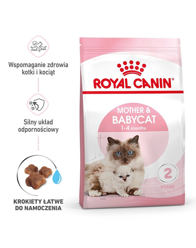 Royal Canin Mother & BabyCat hrana uscata pisica mama si puii pana la 4 luni 400 g 400 imagine 2022