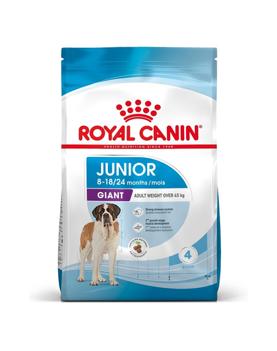 Royal Canin Giant Junior hrana uscata caine junior etapa 2 de crestere , 15 kg Caine imagine 2022