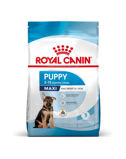 Royal Canin Maxi Puppy hrana uscata caine junior, 4 kg Caine imagine 2022