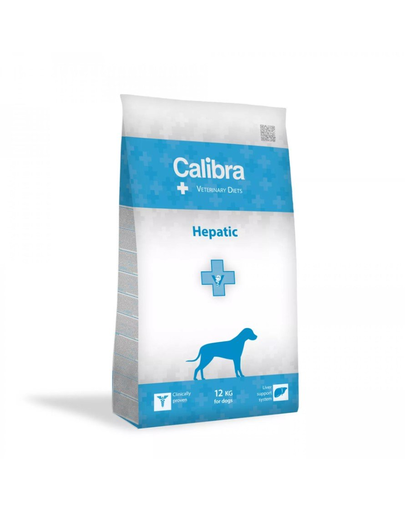 CALIBRA Veterinary Diet Dog Hepatic 12 kg dieta veterinara caini cu afectiuni hepatice