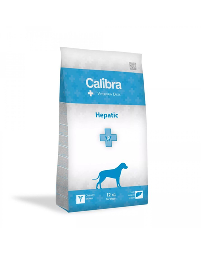  CALIBRA Veterinary Diet Dog Hepatic 12 kg dieta veterinara caini cu afectiuni hepatice 