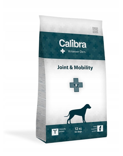CALIBRA Veterinary Diet Dog Joint & Mobility Dieta veterinara pentru caini adulti, sustinerea articulatiilor si oaselor 12 kg 4pet.ro
