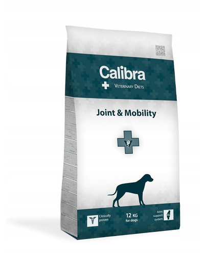 CALIBRA Veterinary Diet Dog Joint & Mobility Dieta Veterinara Pentru Caini Adulti, Sustinerea Articulatiilor Si Oaselor 12 Kg