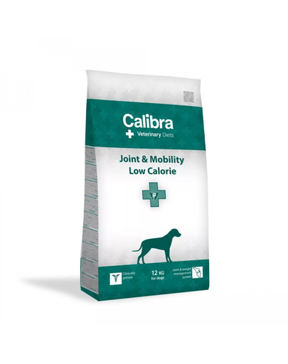 CALIBRA Veterinary Diet Dog Joint & Mobility Low Calorie Dieta veterinara pentru caini adulti, mentinerea greutatii 12 kg