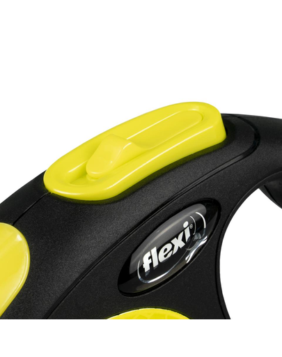 FLEXI Neon New Classic XS Cord Lesa pentru caini cu snur 3 M