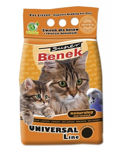 BENEK Super nisip igienic universal 25 l x 2 (50 l)