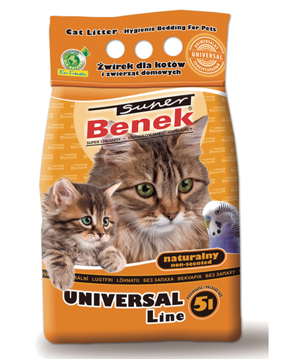 BENEK Super Universal asternut igienic 5 l x 2 (10 l) 10+