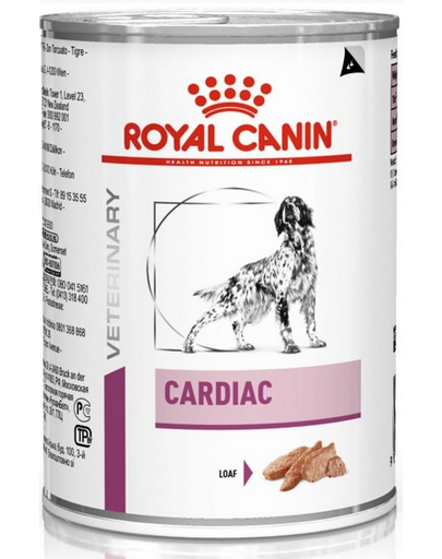 ROYAL CANIN Cardiac Canine 12 x 410 g hrană umedă pentru câini adulți cu insuficiență cardiacă