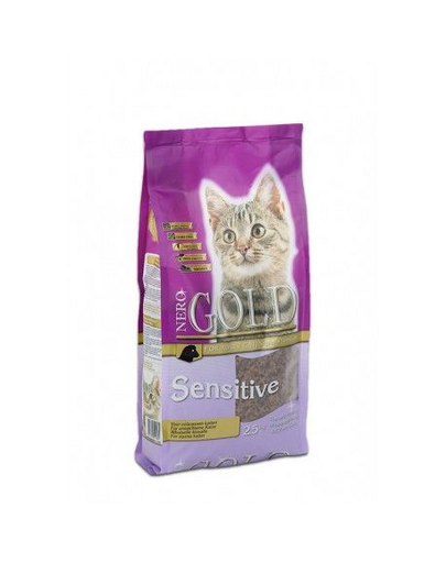 NERO GOLD Cat Sensitive Hrana uscata pentru pisici sensibile, cu miel 2,5 kg