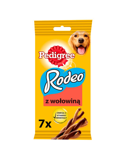 PEDIGREE Rodeo snack cu vită 122 g