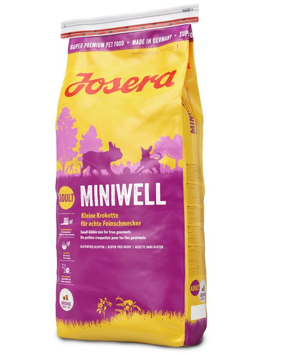JOSERA Dog Miniwell hrana uscata caini adulti talie mica 15 kg Adulti imagine 2022