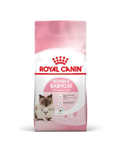 Royal Canin Mother & BabyCat hrana uscata pisica mama si puii pana la 4 luni, 4 kg BabyCat imagine 2022