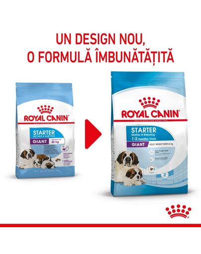 Royal Canin Giant Starter Mother & Babydog gestatie/ lactatie pui hrana uscata caine 15 kg