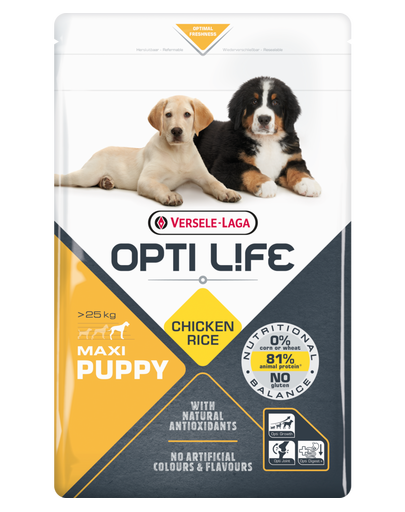 VERSELE-LAGA Opti Life Puppy Maxi hrana uscata caini juniori de talie mare 12,5 kg 125 imagine 2022