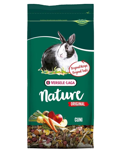 VERSELE-LAGA Cuni Nature Original hrană pentru iepuri 9 kg Cuni