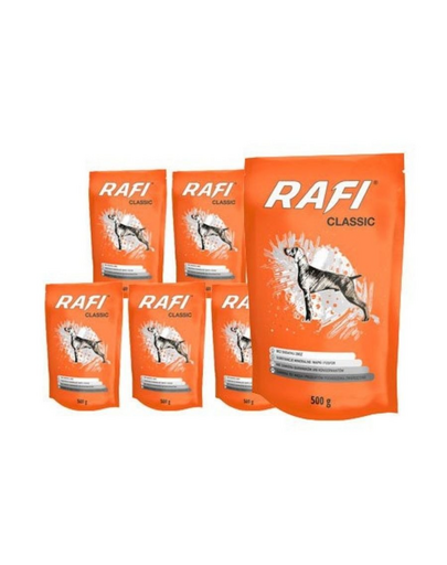DOLINA NOTECI Rafi Classic Hrana umeda pentru caini adulti, fara cereale 20x500 g