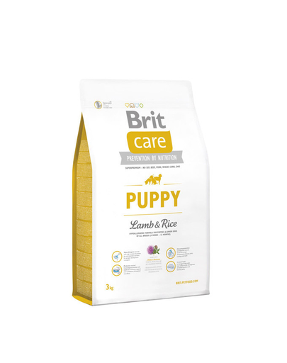 BRIT Care puppy all breed Hrana uscata pentru catei de toate taliile, cu miel si orez 1 kg