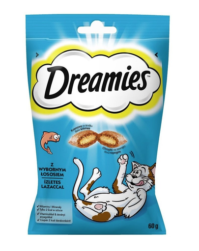 DREAMIES recompense pisici, cu somon 6x60 g