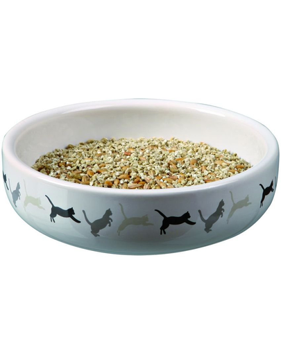 TRIXIE Bol Ceramic 15 x 4 cm iarba mâței pentru pisici