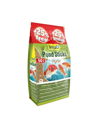 TETRA Pond KOI Sticks 50 l Hrana pentru pesti de balta (40 l + 25% GRATIS)
