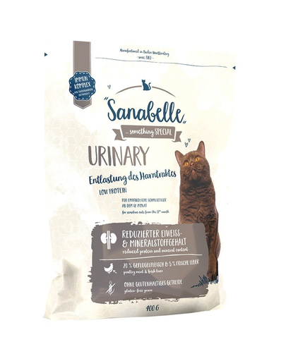 SANABELLE Urinary Hrana uscata pisici adulte cu probleme ale tractului urinar, cu pasare 400 g 400 imagine 2022